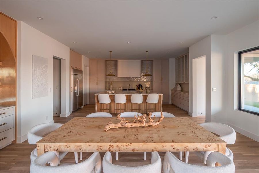 Furnished interior view inside a new home in , Dallas (Image 6).