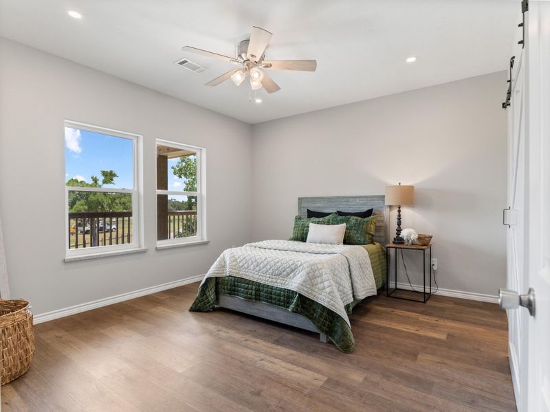 Furnished interior view inside a new home in , Sargent (Image 33). Furnished interior view inside a new home in , Sargent (Image 33).
