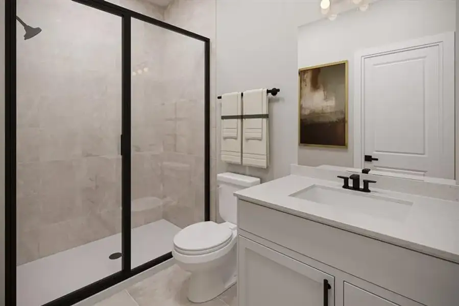 Representative furnished interior of a home built from the Tradewinds by Ryan Homes in Seminole Palms, Palm Coast (Image 9).