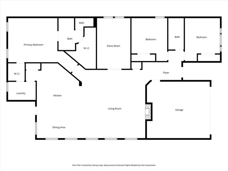 2D floor plan layout of this home in Sterling Point at Baytown Crossings: Wildflower II Collection, Baytown, TX (Image 3).