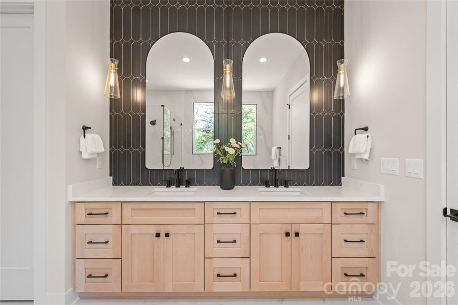 Furnished interior view inside a new home in , Waxhaw (Image 30).