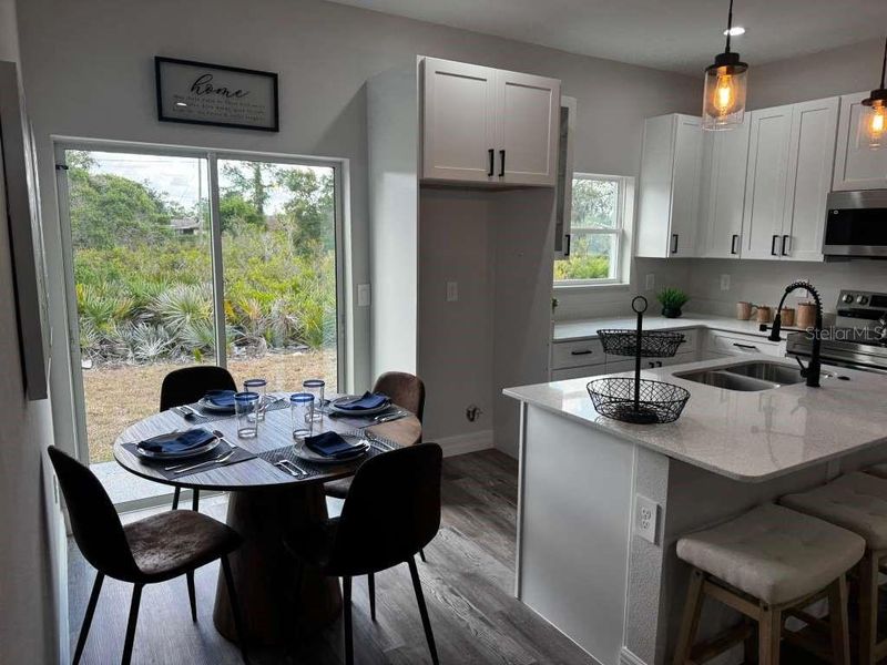 Furnished interior view inside a new home in , Sebring (Image 9).