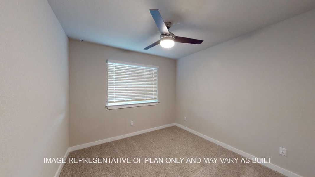 Representative unfurnished interior of a home built from the Caden by D.R. Horton in Yowell Ranch, Killeen (Image 25).