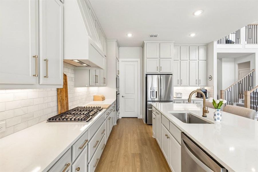Furnished interior view inside a new home in , McKinney (Image 17).
