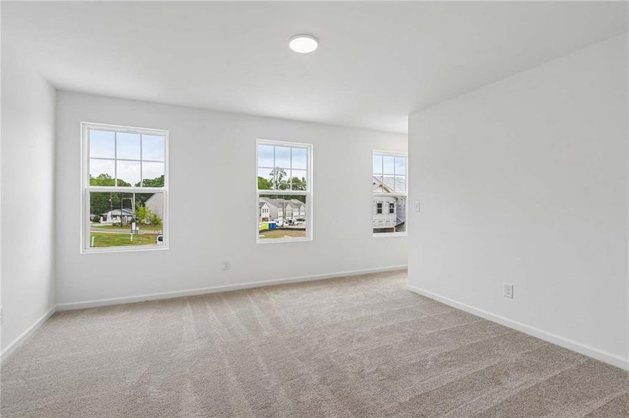 Spacious, unfurnished interior of a new home in Leydenview, Mableton (Image 28). Spacious, unfurnished interior of a new home in Leydenview, Mableton (Image 28).