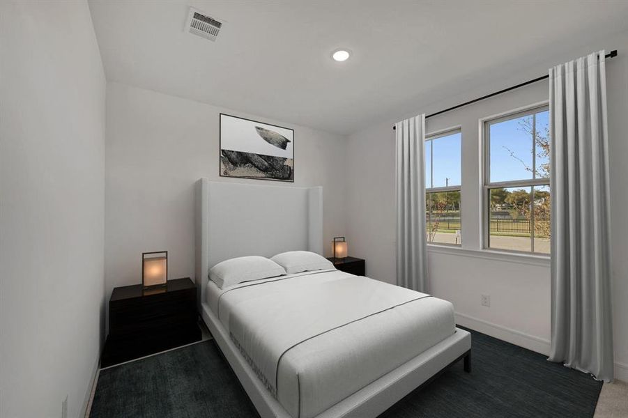 Furnished interior view inside a new home in Timberbrook, Justin (Image 14). Furnished interior view inside a new home in Timberbrook, Justin (Image 14).