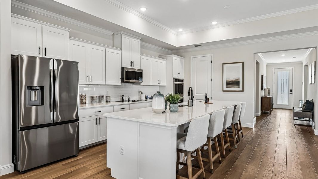 Representative furnished interior of a home built from the Venice by Maronda Homes in Malabar Springs, Palm Bay (Image 14).