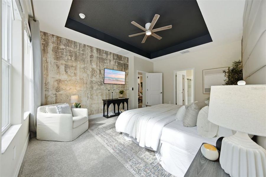 Furnished interior view inside a new home in Pearl Estates, Lutz (Image 20).