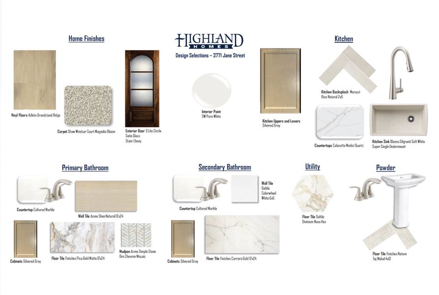 Sample of building materials used in homes in Goodland: 53ft. lots, Venus (Image 49). Sample of building materials used in homes in Goodland: 53ft. lots, Venus (Image 49).