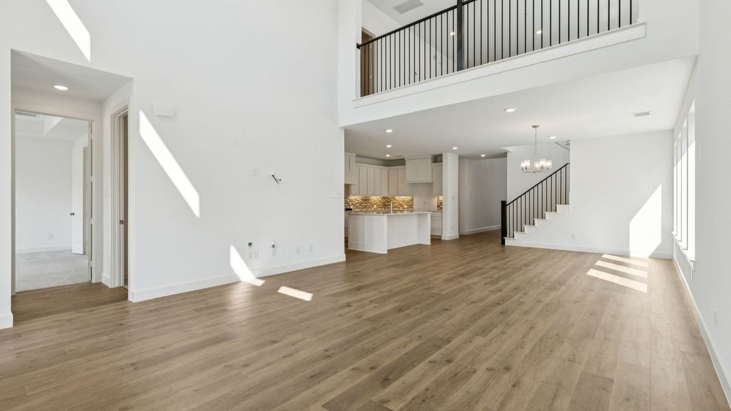 Representative unfurnished interior of a home built from the Tristan by Normandy Homes in Rainwater Crossing, Celina (Image 20).