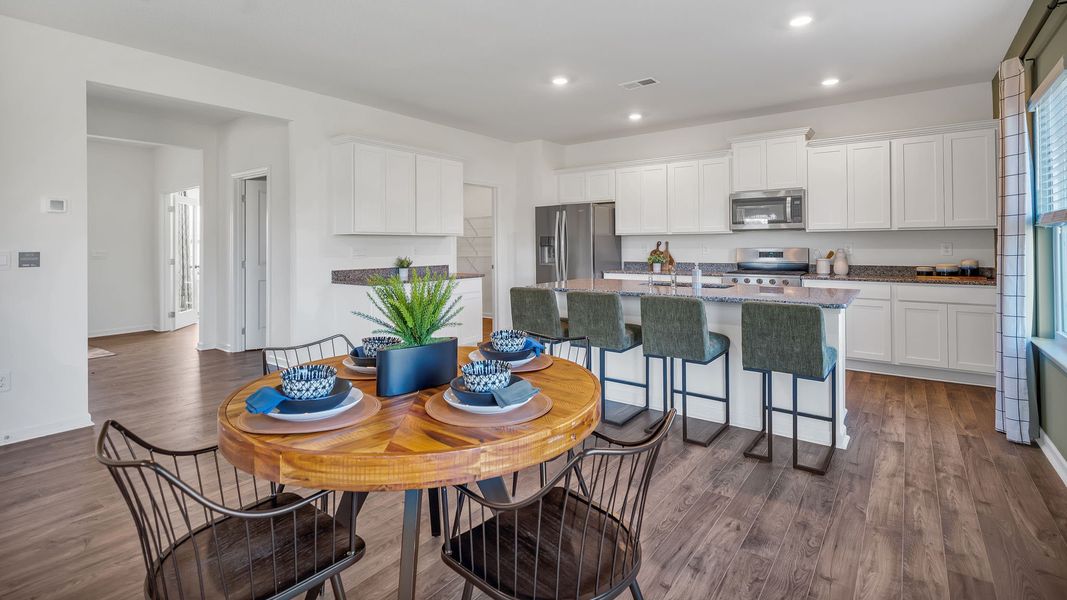 Furnished interior view inside a new home in Millstone Village, Morristown (Image 5).