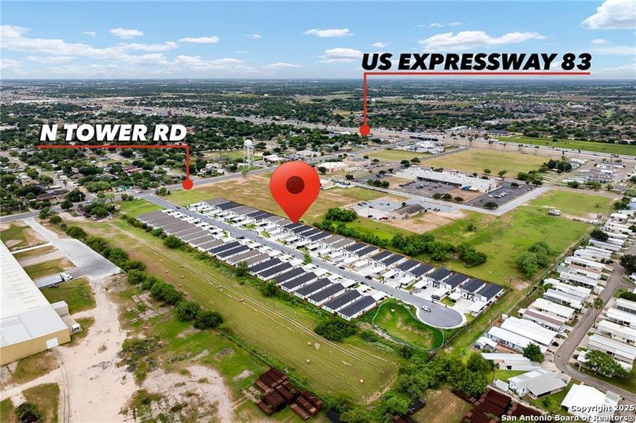 Exterior details and patio area of a home in , Alamo (Image 3).