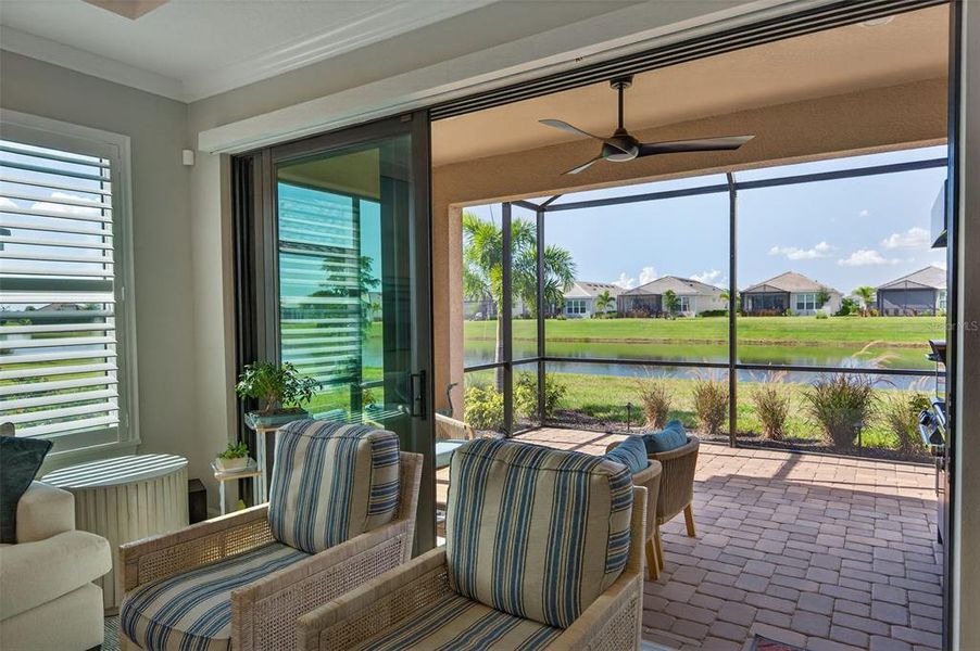 Exterior details and patio area of a home in , Bradenton (Image 28). Exterior details and patio area of a home in , Bradenton (Image 28).
