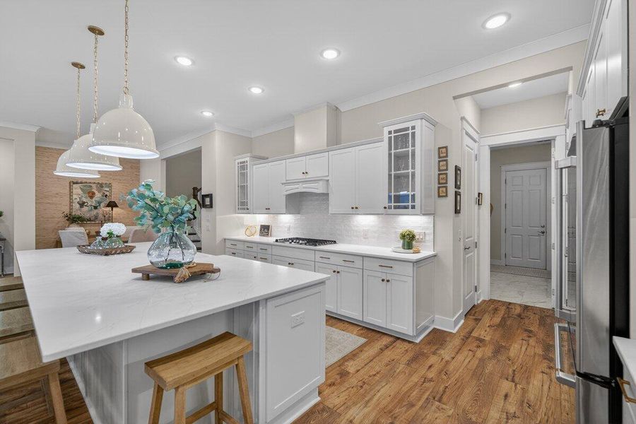 Furnished interior view inside a new home in K. Hovnanian's® Four Seasons at Lakes of Cane Bay, Summerville (Image 17).