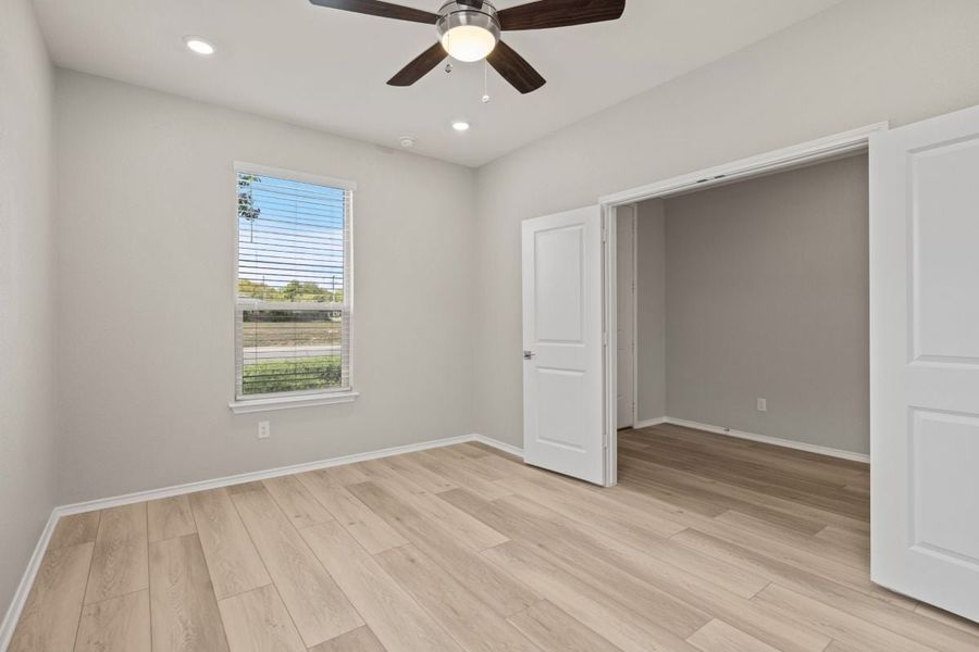 Spacious, unfurnished interior of a new home in Hidden Trails, Belton (Image 22). Spacious, unfurnished interior of a new home in Hidden Trails, Belton (Image 22).
