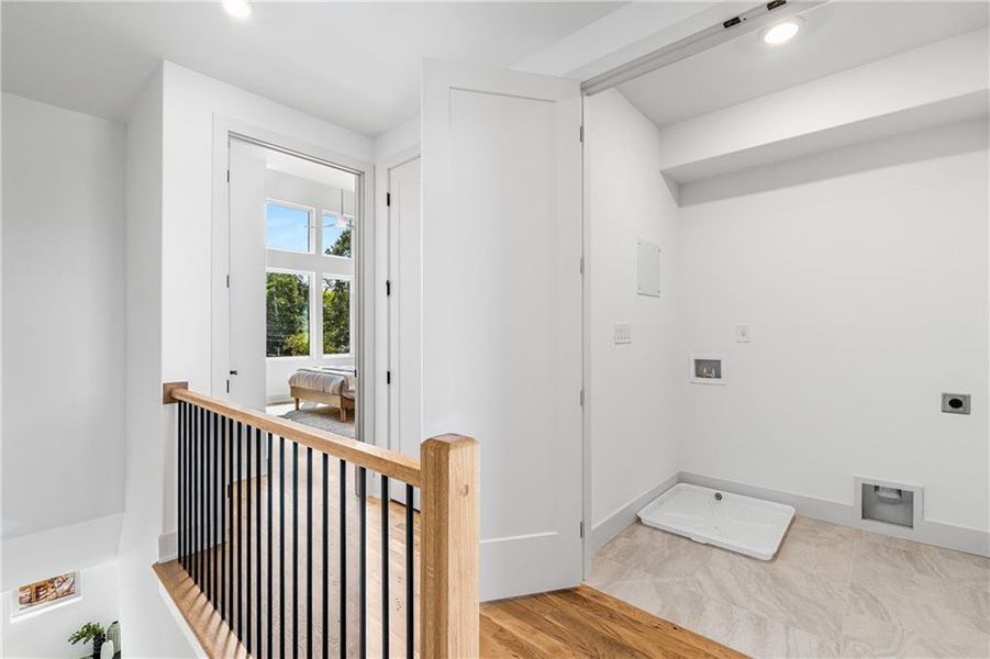 Furnished interior view inside a new home in , Atlanta (Image 45).