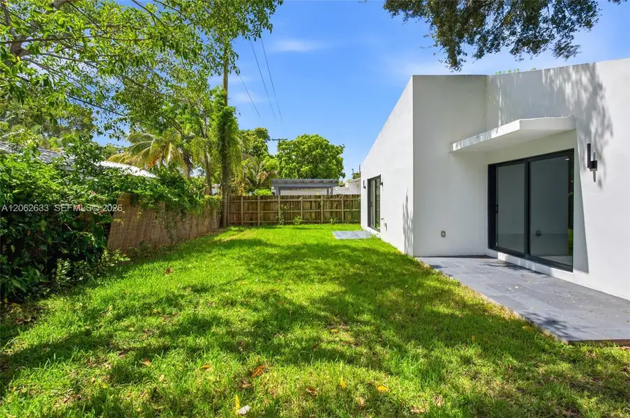 Exterior details and patio area of a home in , South Miami (Image 21). Exterior details and patio area of a home in , South Miami (Image 21).