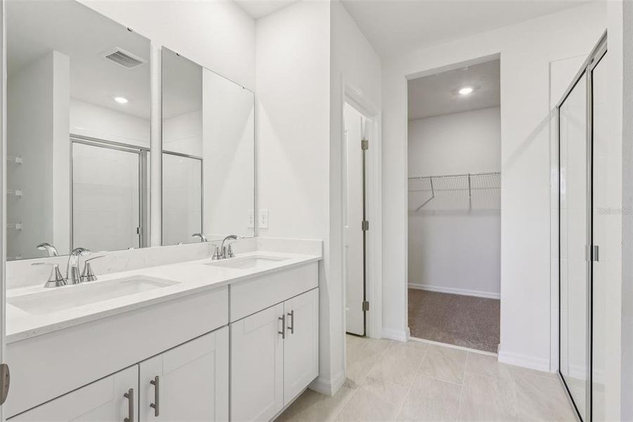 Furnished interior view inside a new home in Crosswinds - Signature Series, Haines City (Image 7).