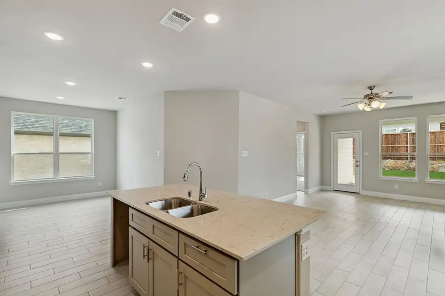 Furnished interior view inside a new home in Venetian, Weston (Image 7).