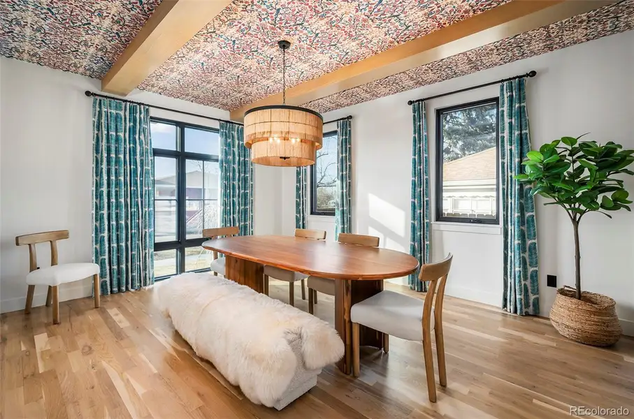 Furnished interior view inside a new home in , Denver (Image 9).