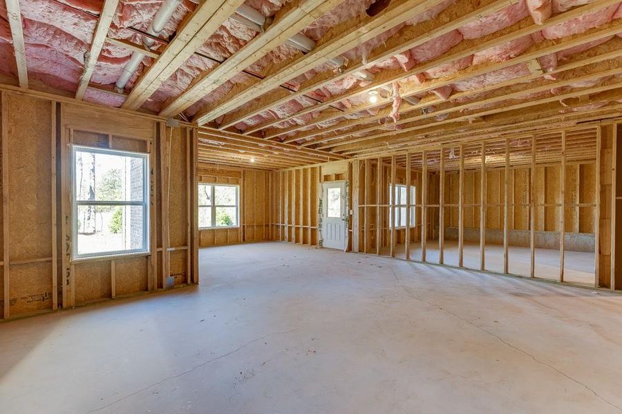 In-progress construction of a new home in , Buford, GA (Image 55).