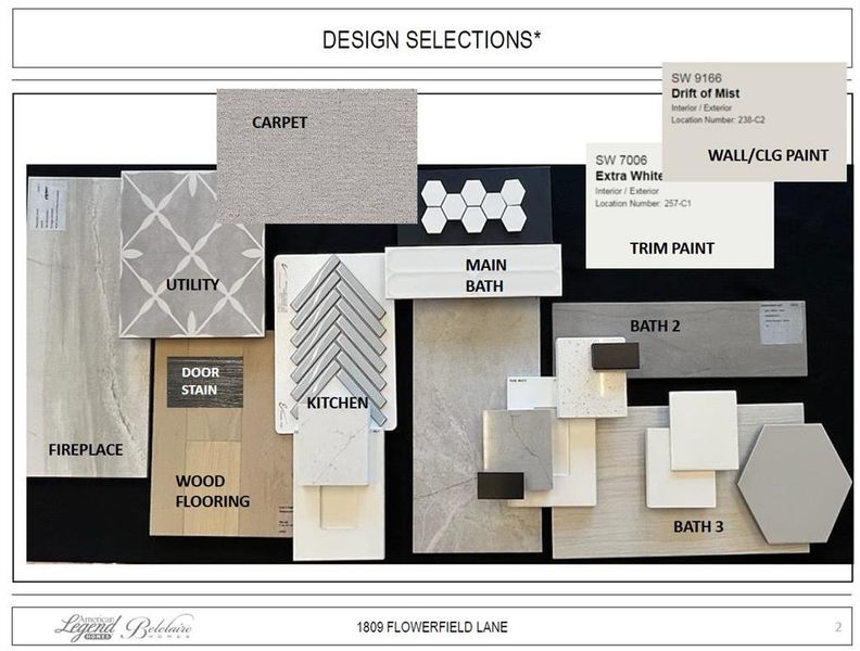 Representative photo of design selections for 1809 Flowerfield Lane