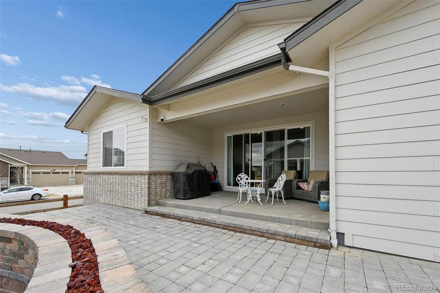 Exterior details and patio area of a home in , Aurora (Image 4).
