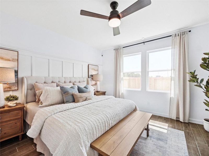 Spacious primary suite (*Photo not of actual home and used for illustration purposes only.) Spacious primary suite (*Photo not of actual home and used for illustration purposes only.)