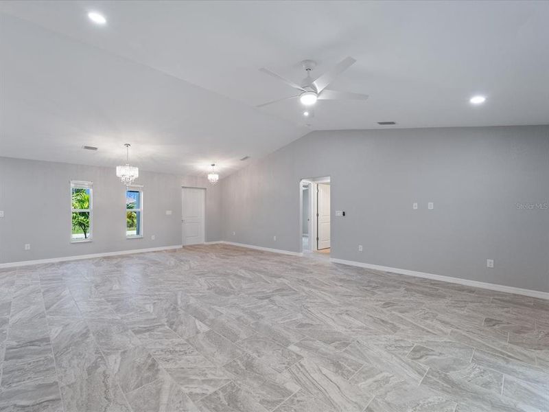 Living and Dining Rooms