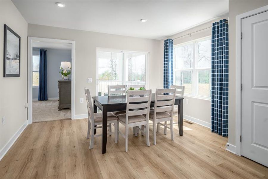 Furnished interior view inside a new home in Course Club at Prince Creek, Murrells Inlet (Image 6). Furnished interior view inside a new home in Course Club at Prince Creek, Murrells Inlet (Image 6).