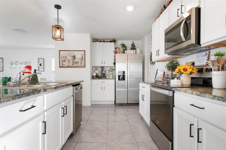 Furnished interior view inside a new home in Bella Lago, Parrish (Image 11).