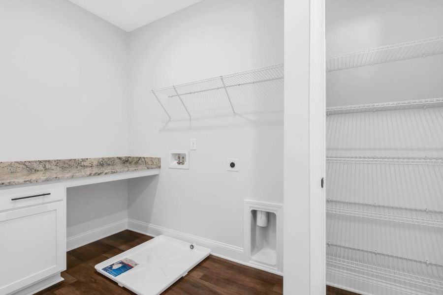 Furnished interior view inside a new home in Maddox Landing, Hoschton (Image 29).