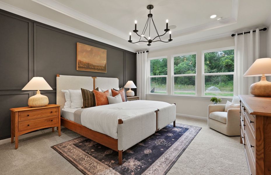 Representative furnished interior of a home built from the Bedrock by Pulte Homes in The Retreat at Carolina Ridge, Harrisburg (Image 51).