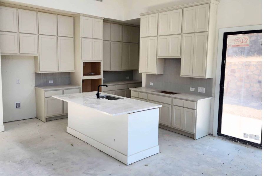 In-progress construction of a new home in Walsh, Aledo, TX (Image 8).