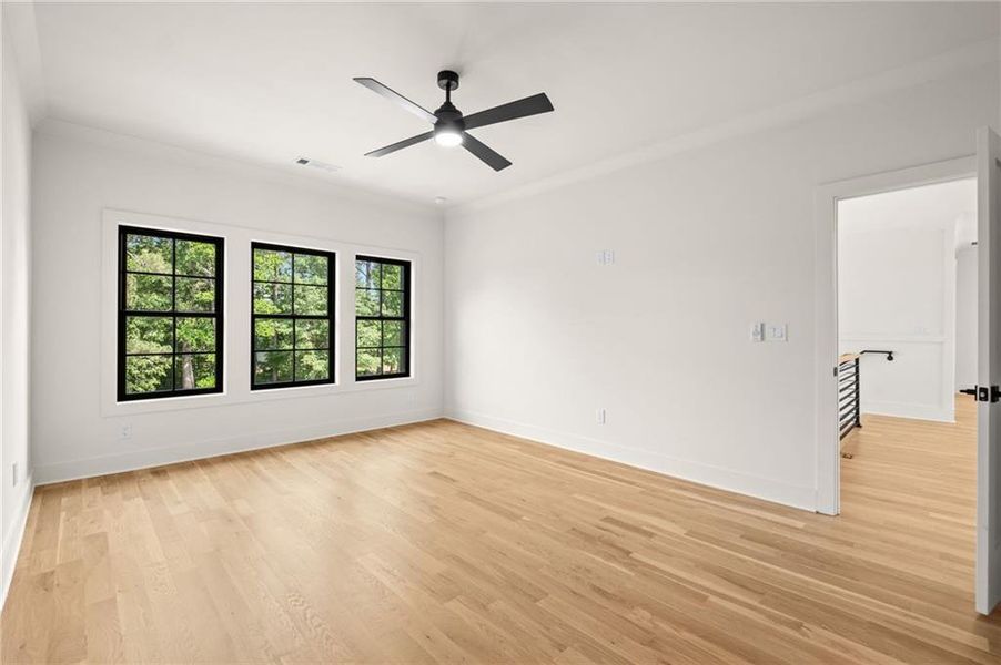 Spacious, unfurnished interior of a new home in , Marietta (Image 61).