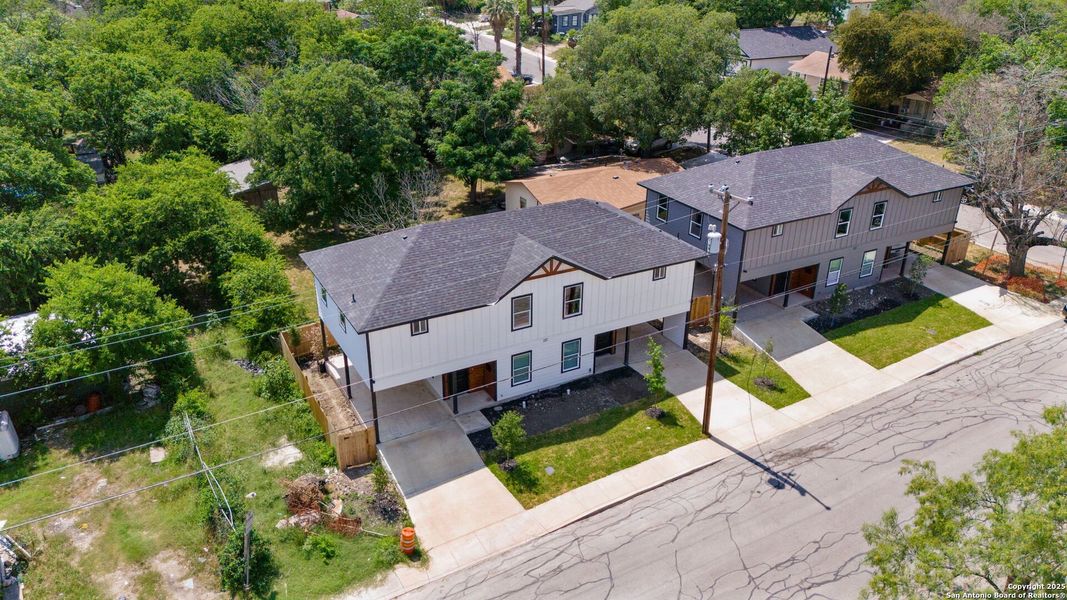 Front exterior of a new home in , San Antonio, TX, highlighting curb appeal (Image 16).