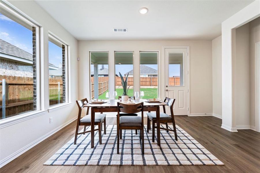Furnished interior view inside a new home in Liberty Pointe, Gainesville (Image 13). Furnished interior view inside a new home in Liberty Pointe, Gainesville (Image 13).