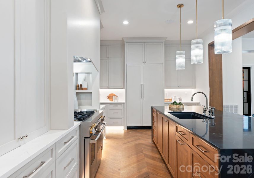 Furnished interior view inside a new home in , Charlotte (Image 9).