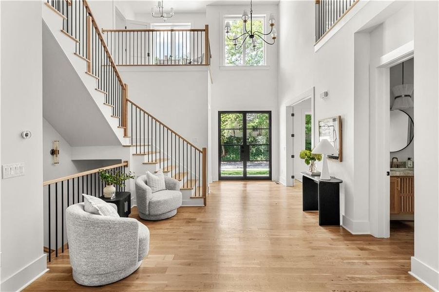 Furnished interior view inside a new home in , Smyrna (Image 40).