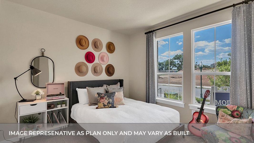 Furnished interior view inside a new home in Rosenbusch Ranch, Leander (Image 3).
