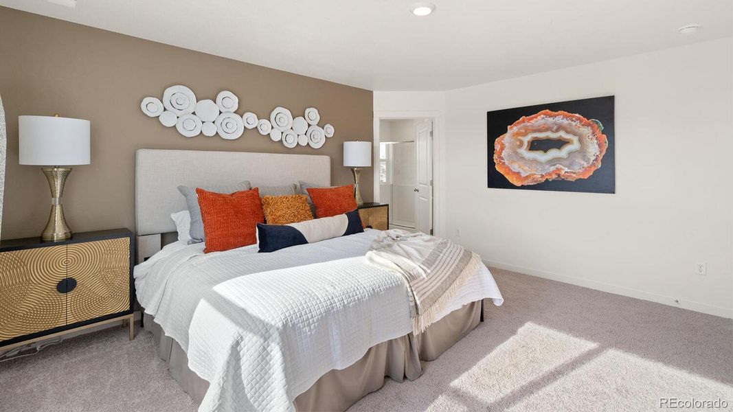 Furnished interior view inside a new home in Brighton Crossing, Brighton (Image 12).