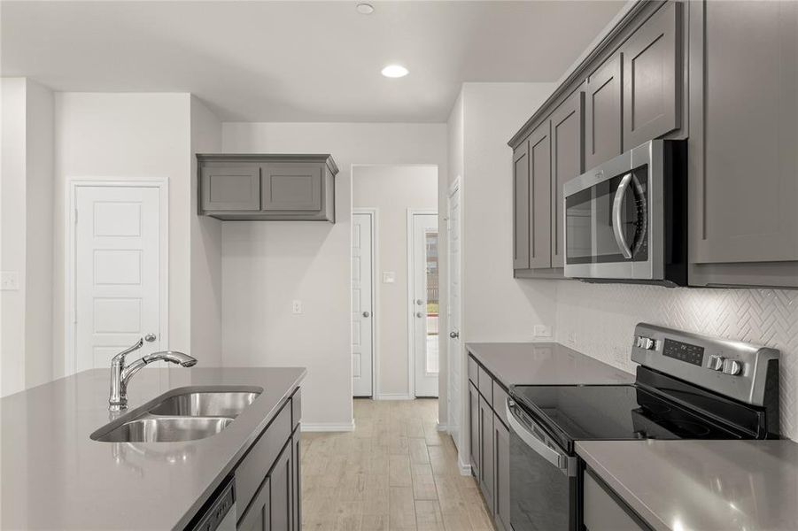 Furnished interior view inside a new home in Sanger Circle, Sanger (Image 8). Furnished interior view inside a new home in Sanger Circle, Sanger (Image 8).