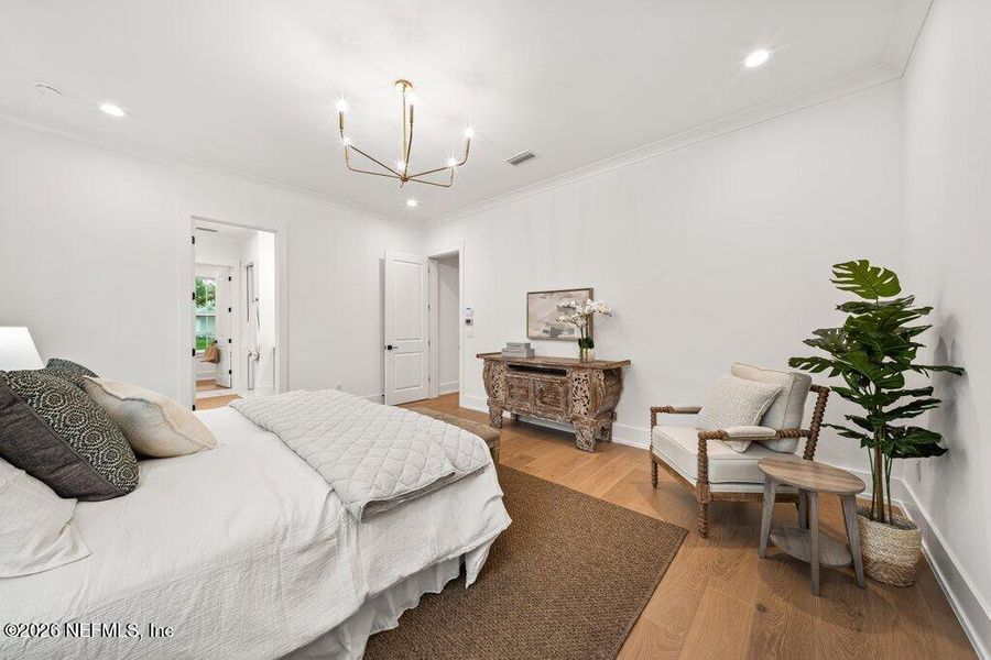 Furnished interior view inside a new home in , Jacksonville (Image 52).