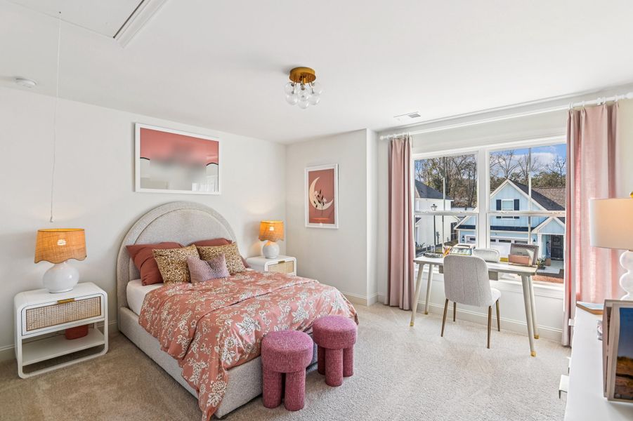 Furnished interior view inside a new home in , Moncks Corner (Image 14). Furnished interior view inside a new home in , Moncks Corner (Image 14).