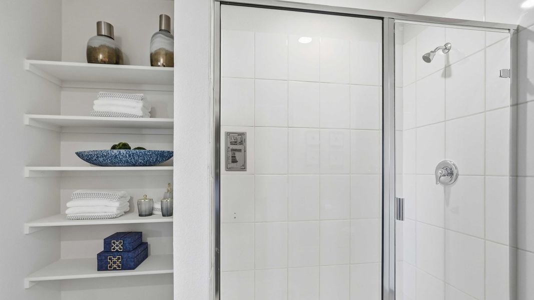 Representative interior finishes for a home built from the Justin by D.R. Horton in Blaire Lake, Tyler (Image 20). Representative interior finishes for a home built from the Justin by D.R. Horton in Blaire Lake, Tyler (Image 20).