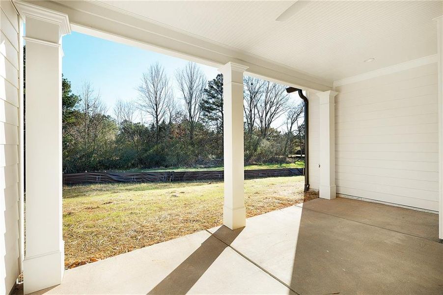 Exterior details and patio area of a home in , Calhoun (Image 3).