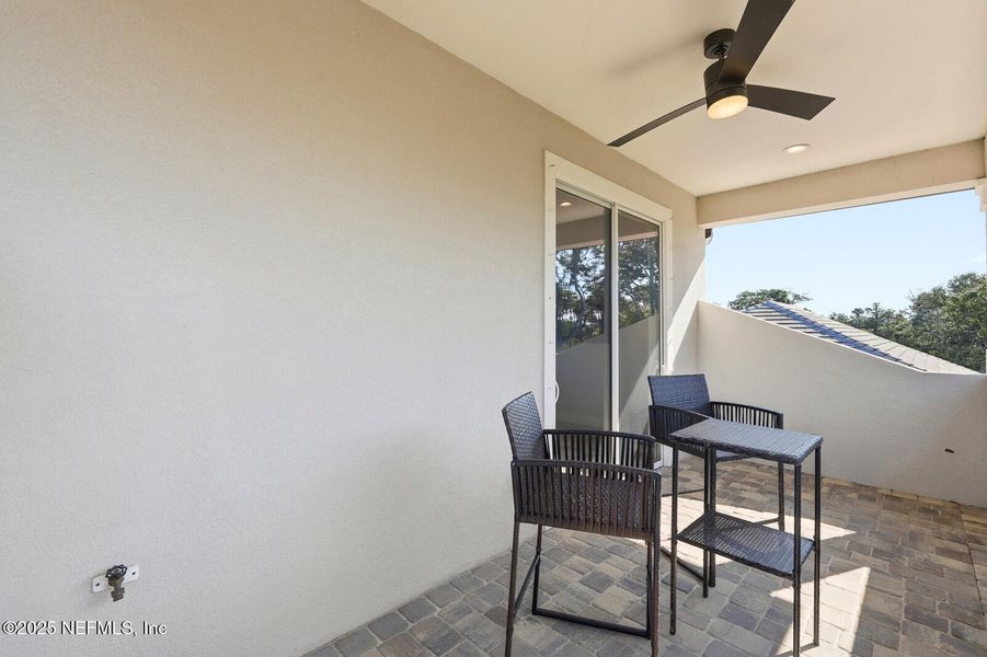 Exterior details and patio area of a home in , Palm Coast (Image 34).