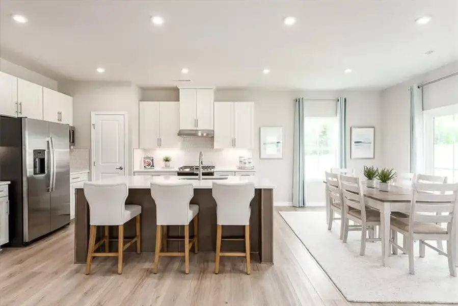 Representative furnished interior of a home built from the Ballenger by Ryan Homes in Three Rivers, Murfreesboro (Image 3).