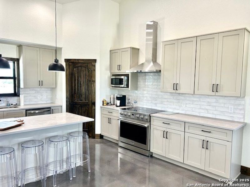 Furnished interior view inside a new home in , Pearsall (Image 6).