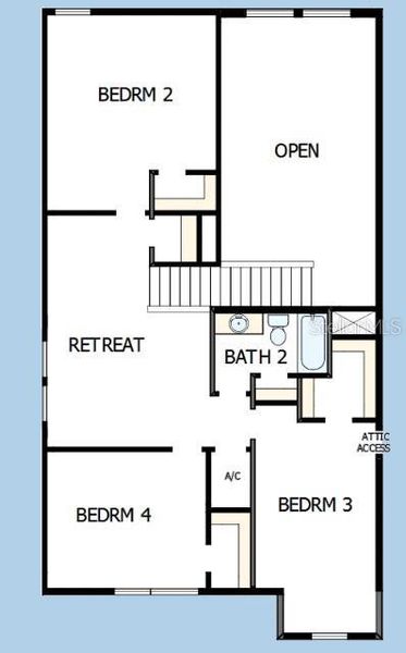 Floor Plan Second Floor